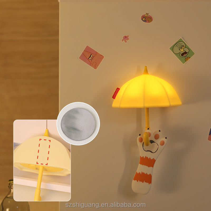 Mini Umbrella Shape Silicone LED Clap Light