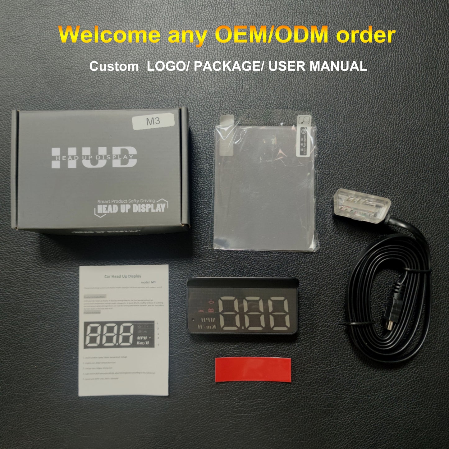 Car Head-up Display GPS Speed Monitor
