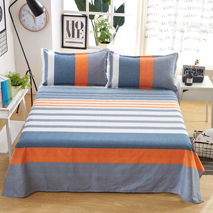 Thick Polyester Bed Sheet Set Flat Bed Sheets
