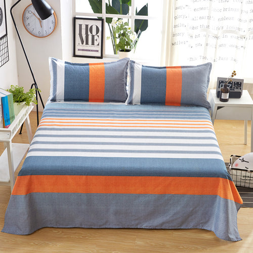 Thick Polyester Bed Sheet Set Flat Bed Sheets
