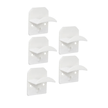 White Helmet Wall Hooks for Wall Rack