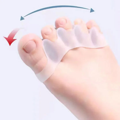 Silicone Toe Separators Gems for Bent Toes