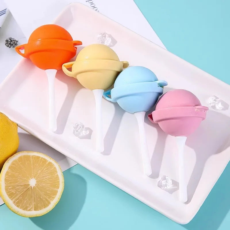 Reusable Silicone Lollipop Ice Cream Maker Mould