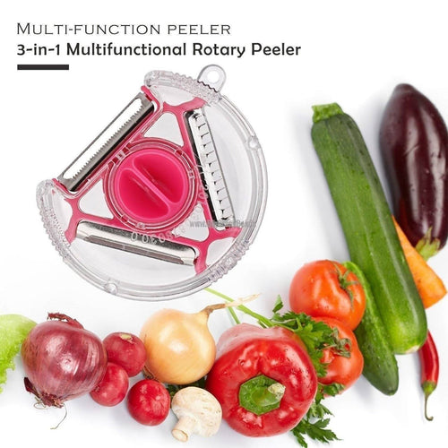 3in1 Compact Multi fuctional Rotary Peeler