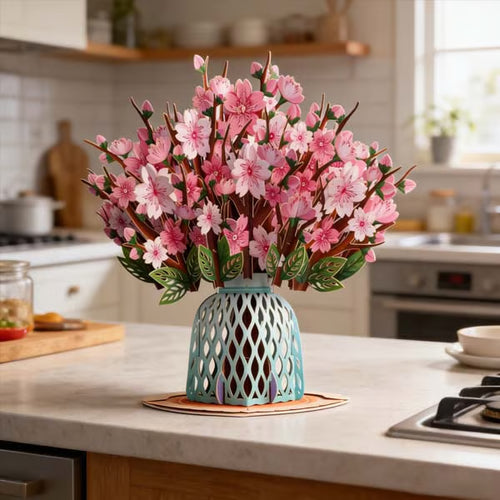 Flower Pop-Up Card– Personalized Love Message & Everlasting Bloom