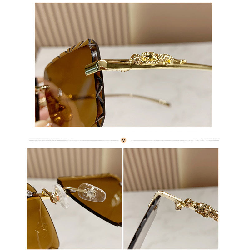 Rectangle  Cut Edge Shades for women
