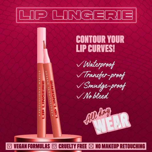 Ballpoint tip- Proof Waterproof Long-lasting  Lip Liner Stain