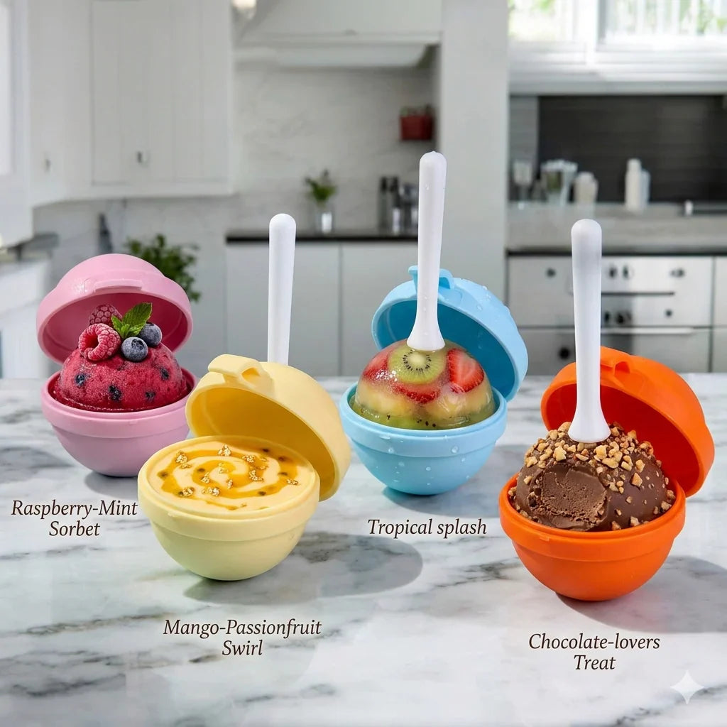 Reusable Silicone Lollipop Ice Cream Maker Mould