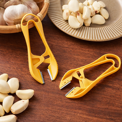 Manual Garlic Peeler, Lightweight Garlic Stripper, Garlic Peeling Clip, Quick Skin Removal Kitchen Gadget
