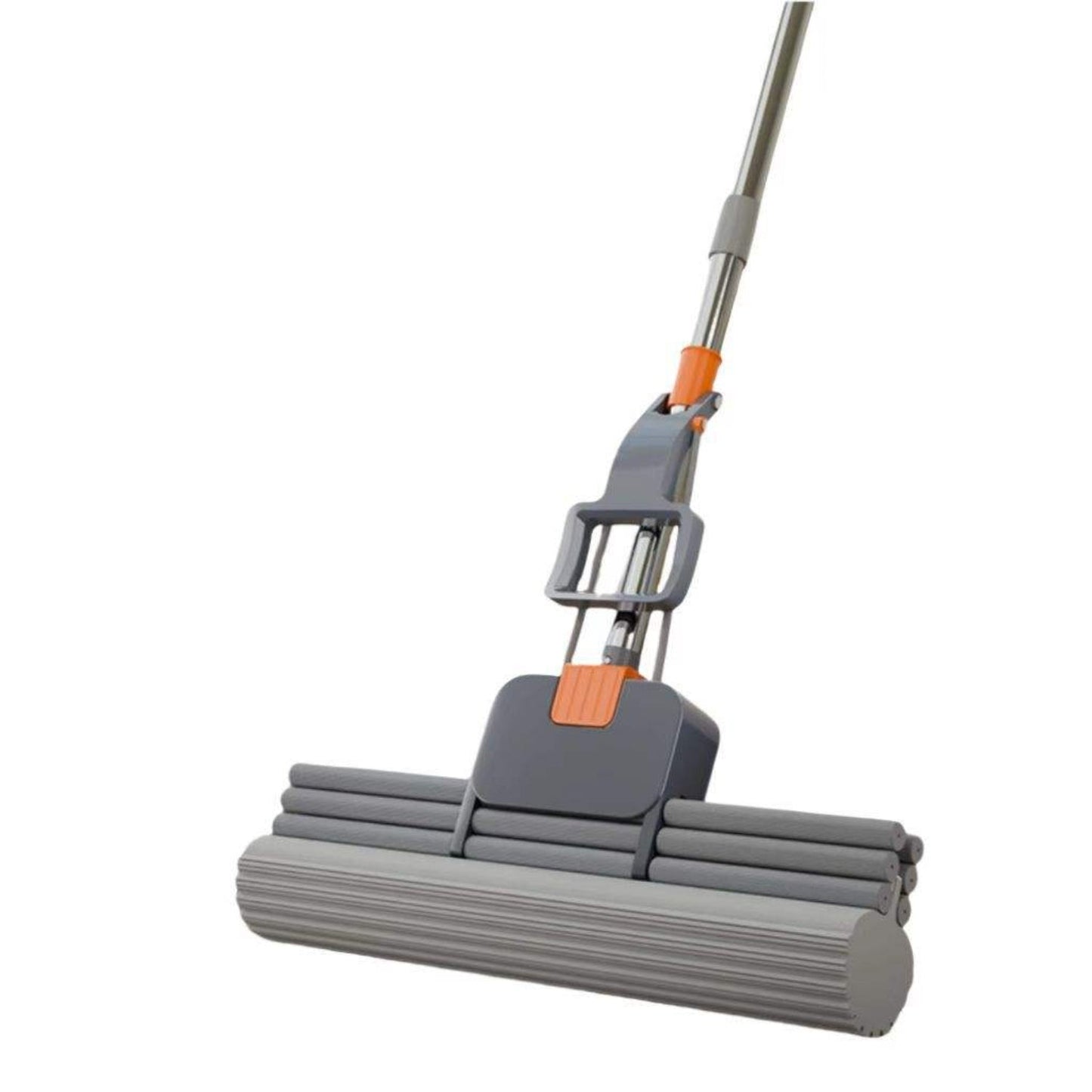 TRIPLE Roller PVA Sponge Mop – Super Absorbent Telescopic Floor Mop for Indoor Cleaning