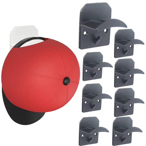 White Helmet Wall Hooks for Wall Rack