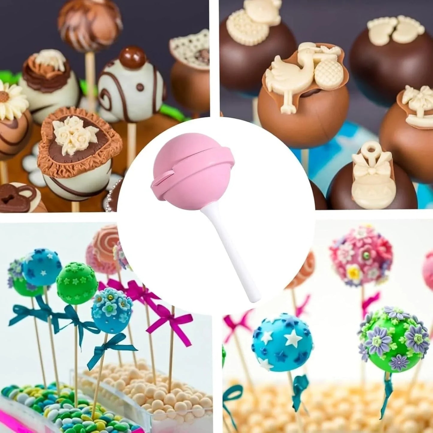 Reusable Silicone Lollipop Ice Cream Maker Mould