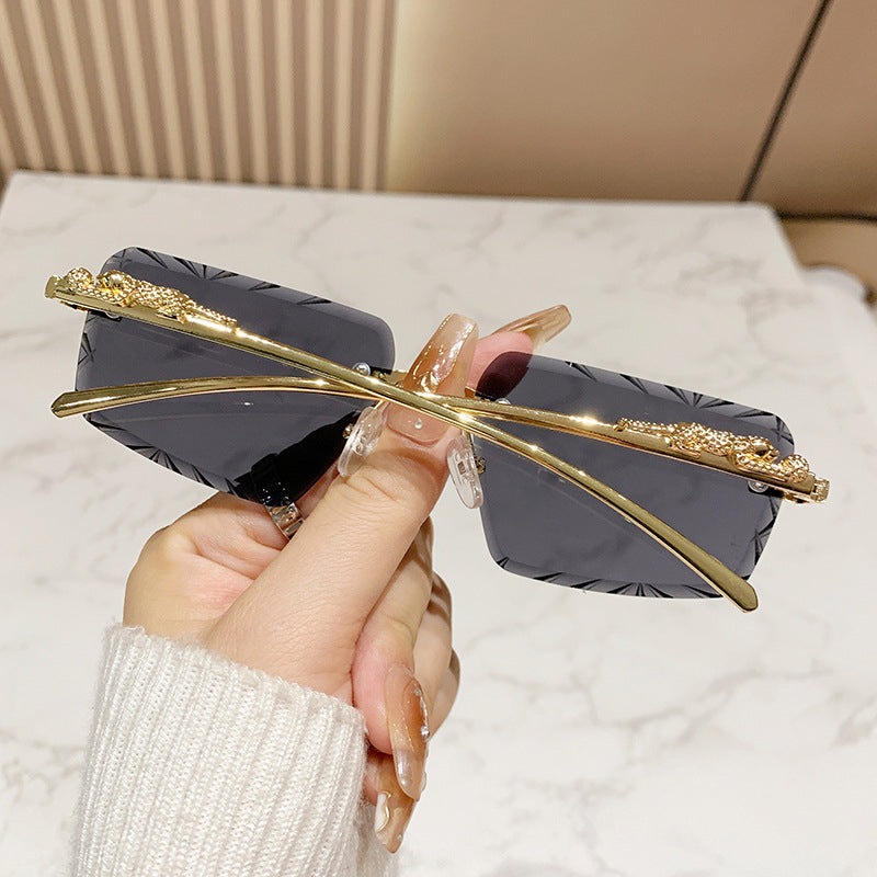 Rectangle  Cut Edge Shades for women