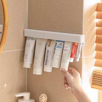 Bathroom Wall-Mounted Storage Rack