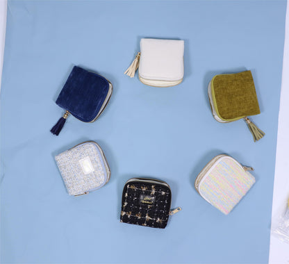 Jewelry Organizer with Tassel Packaged Bracelet Bangle Packing Pouch Bag