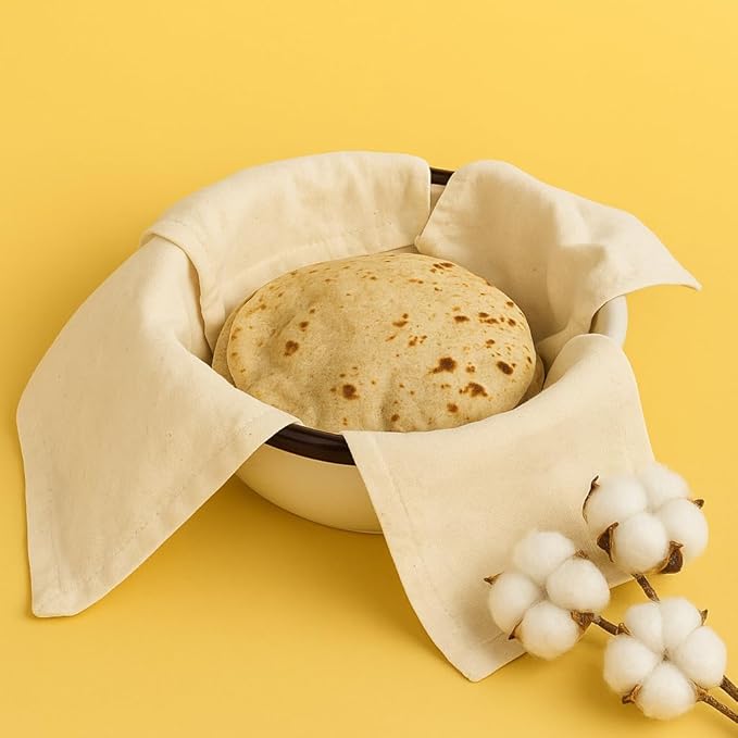 Cotton Double Layer Roti Cloth Wrap