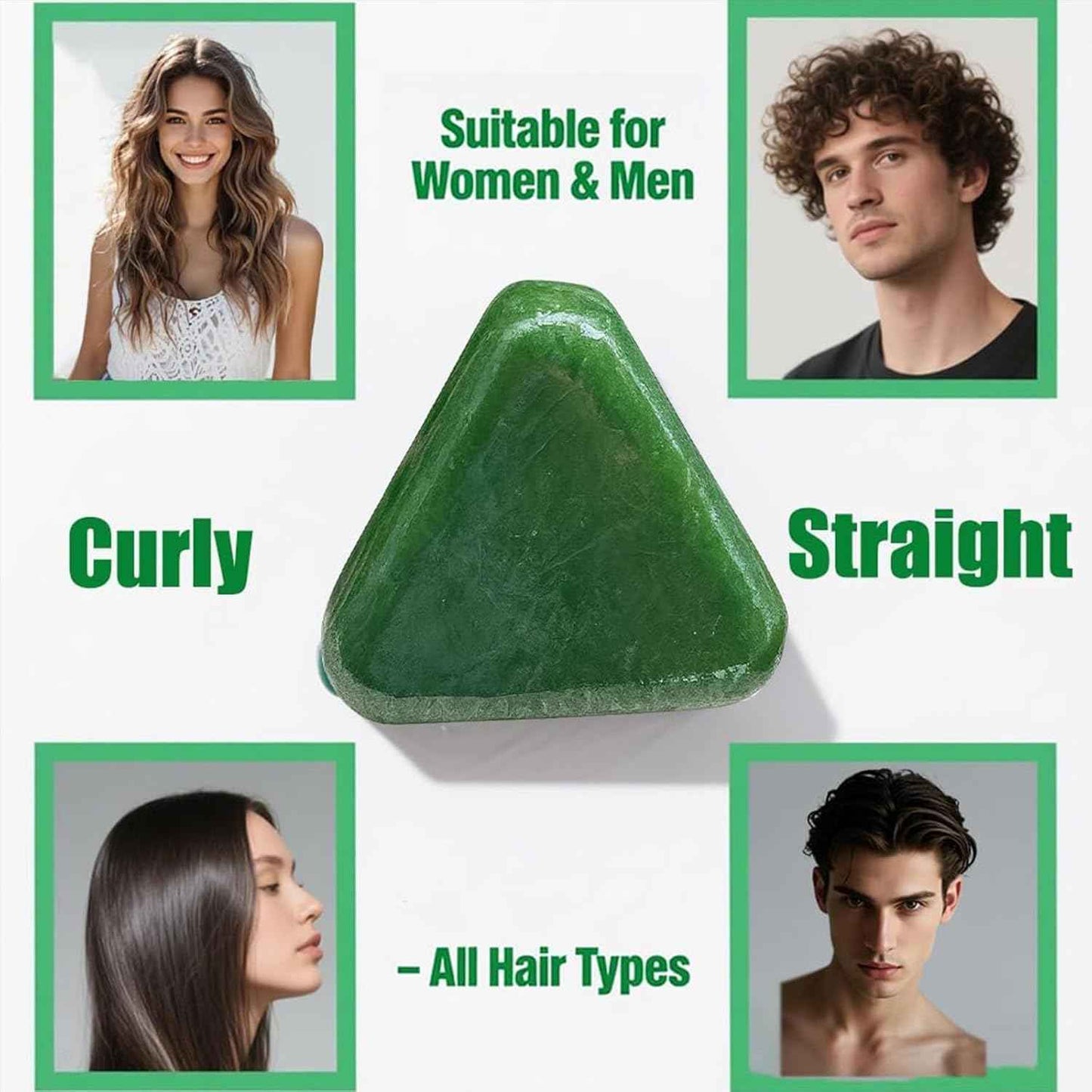 HerbaGlow Solid Shampoo Bar
