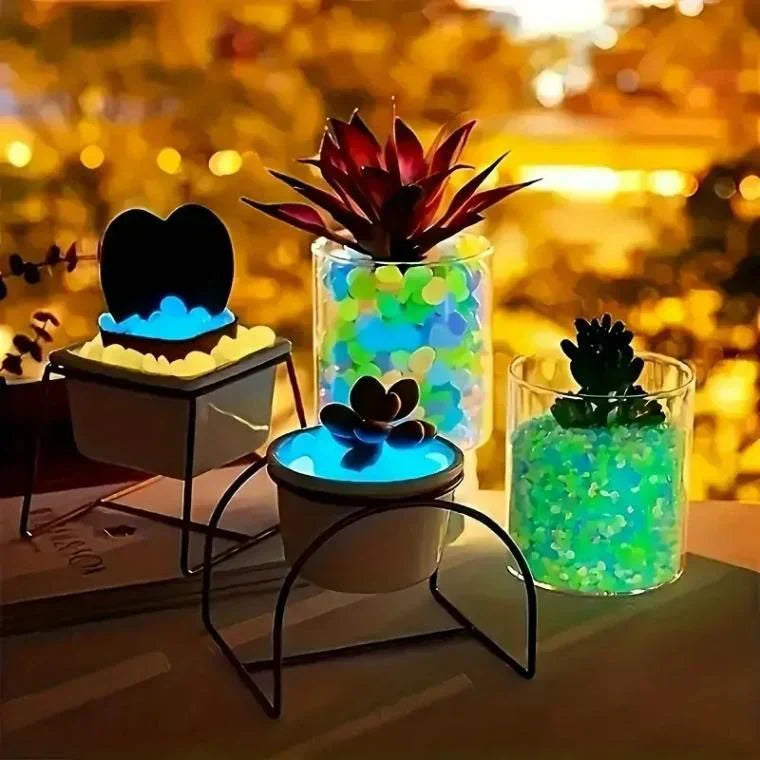 Luminous Stones – Mixed Color Glow Stones ( 100 PCS)