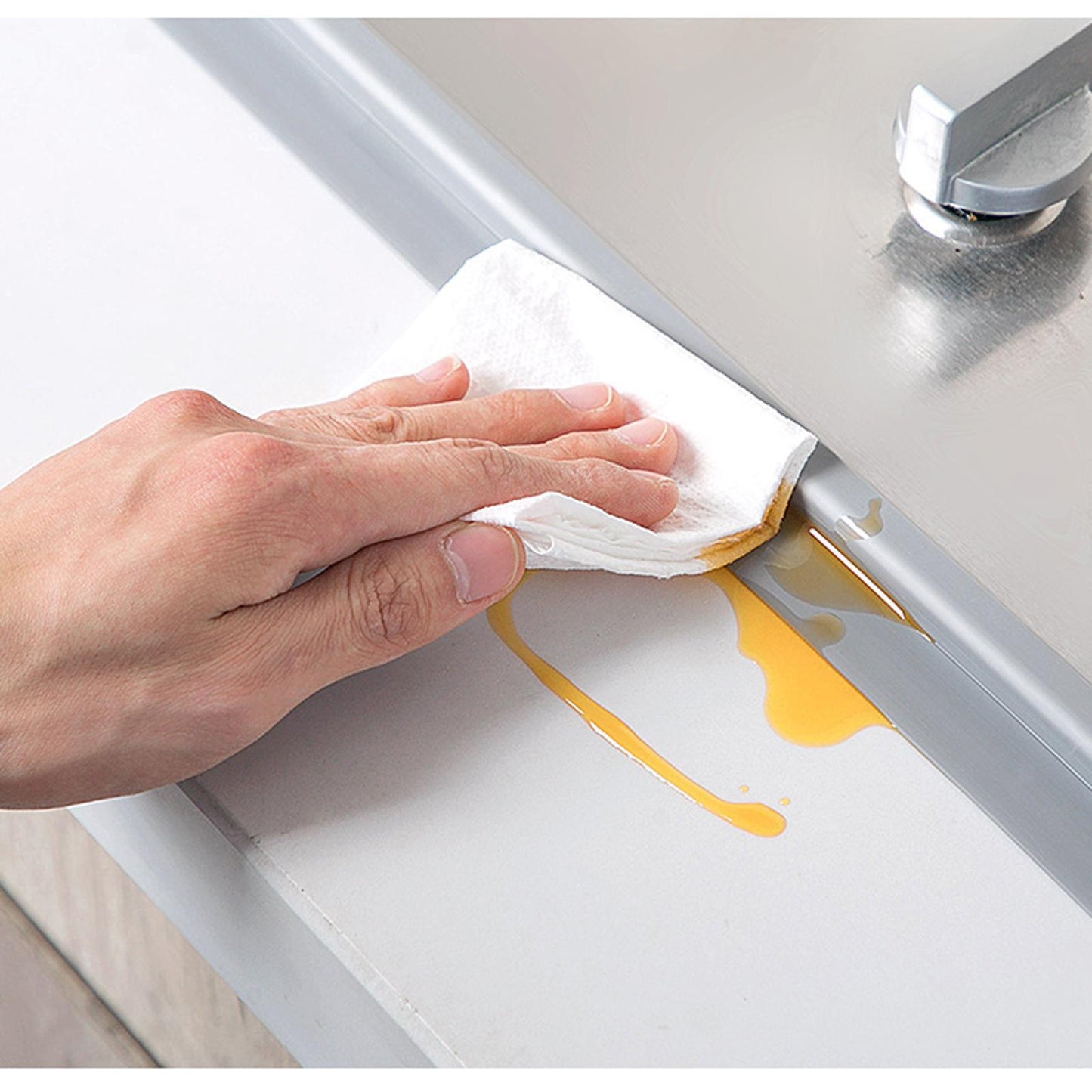 Waterproof PVC Wall Corner Line Sticker