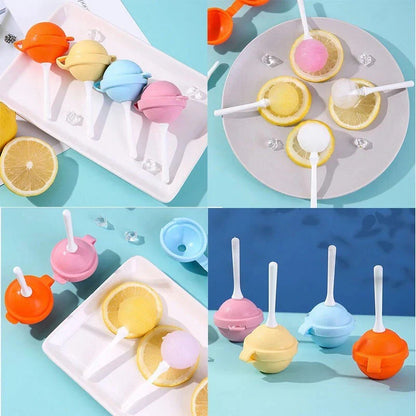 Reusable Silicone Lollipop Ice Cream Maker Mould
