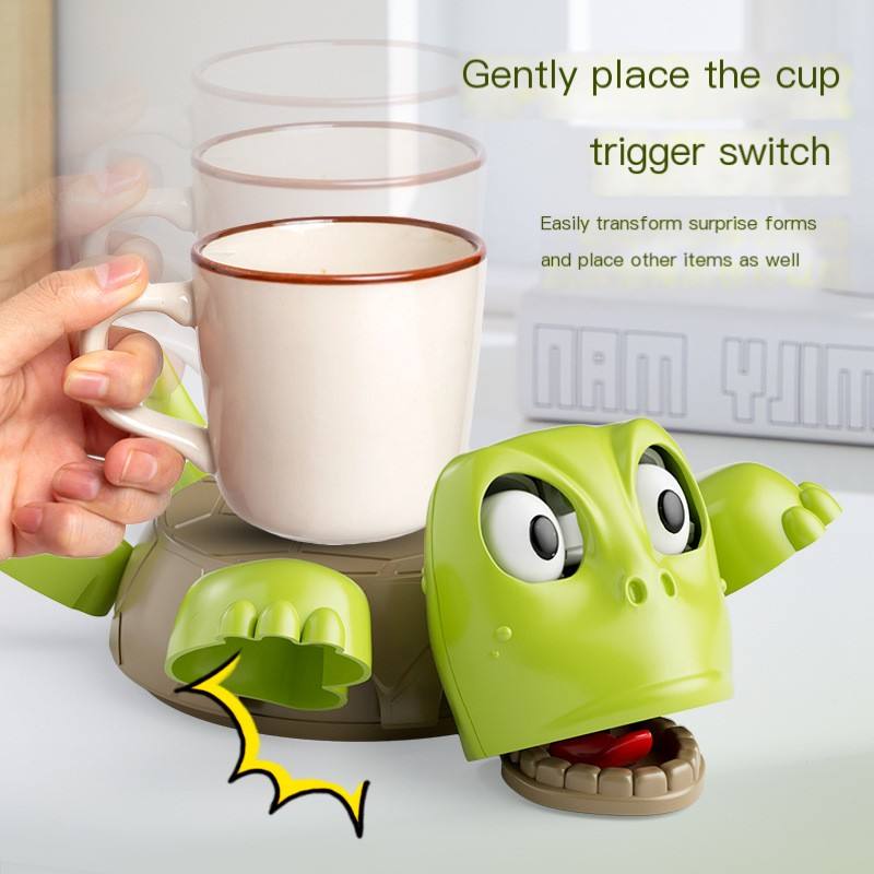 Retractable Tortoise Drink Holder 🐢