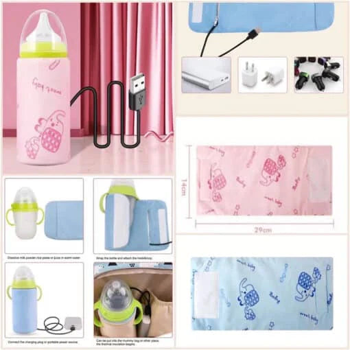 Portable USB Feeder Bottle Warmer