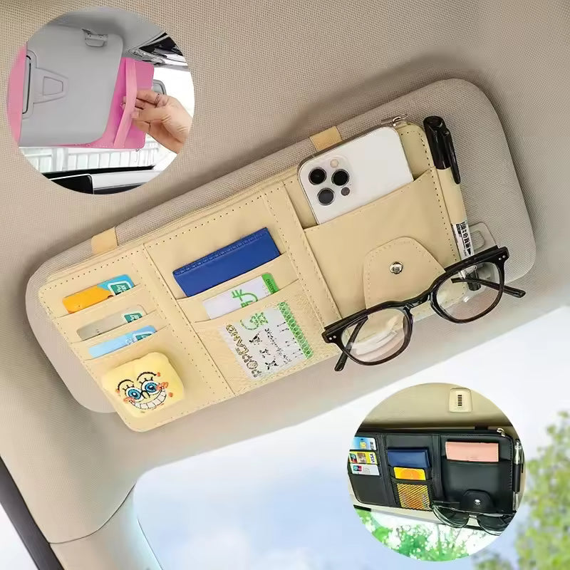 Car Sun Visor Organizer