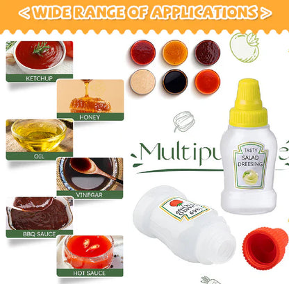 Portable Mini Ketchup Bottles