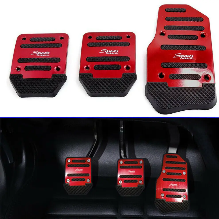3 in 1 Anti-skid Car Pedals Set | For All Cars