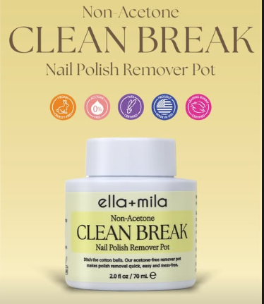 Nail Polish Remover Fast & Easy Acetone Free