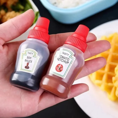 Portable Mini Ketchup Bottles