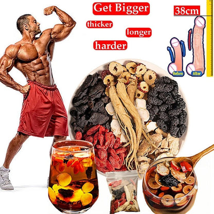 English Hot Ginseng Tea For Health Energy Booster For Men