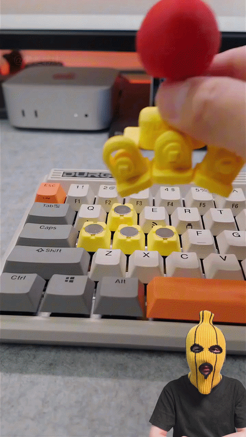 3D Printed Plastic Gaming Joystick