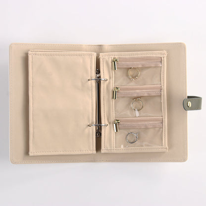 Luxury Portable Jewelry Storage Book