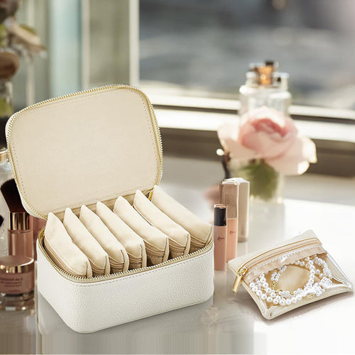 Zipper Travel Jewelry Box