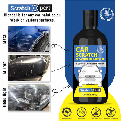 Scratch Xpert Car Scratch Removal Cream - Restores Your Car Shine Instantly
