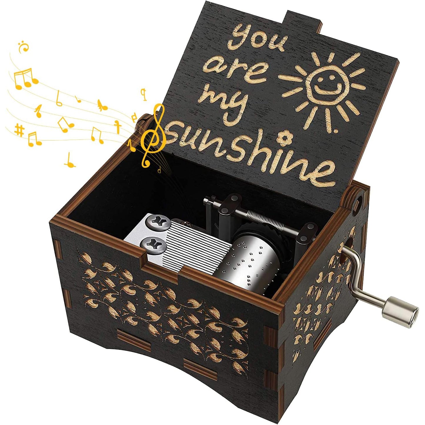 You Are My Sunshine Wooden Music Box