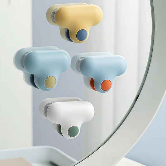 T-Shaped Mirror Cleaner Holder Hook 2 Pcs