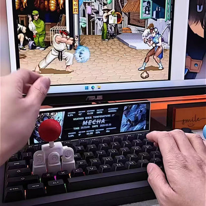 3D Printed Plastic Gaming Joystick