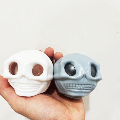 Halloween 3D Scary Skull