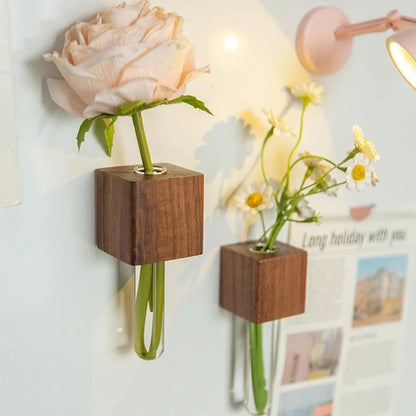 Wall Mounted Vase Test Tubes Or Glass Tubes