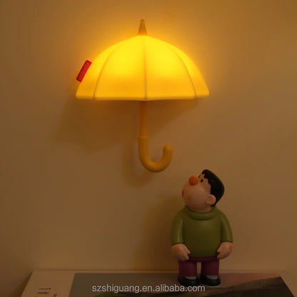 Mini Umbrella Shape Silicone LED Clap Light