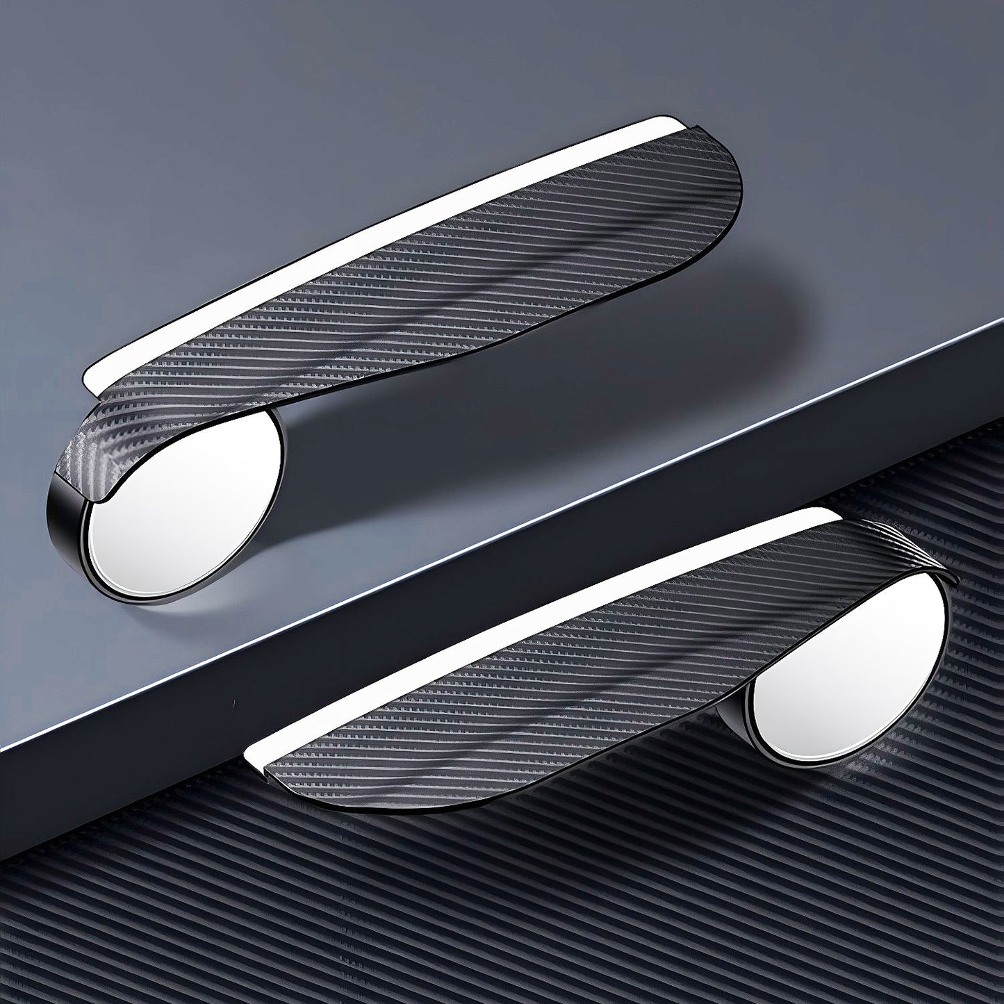 Carbon Mirror Rain Guards
