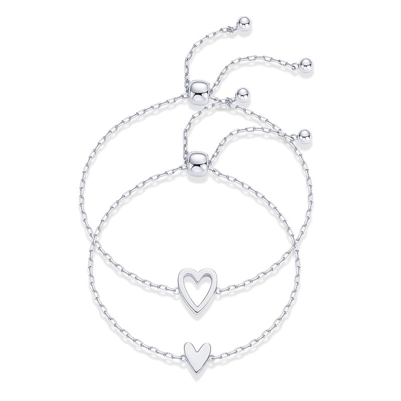Adjustable Love Friendship Two Bracelet Pack