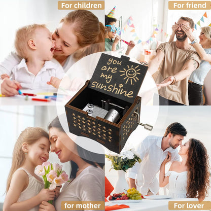 You Are My Sunshine Wooden Music Box
