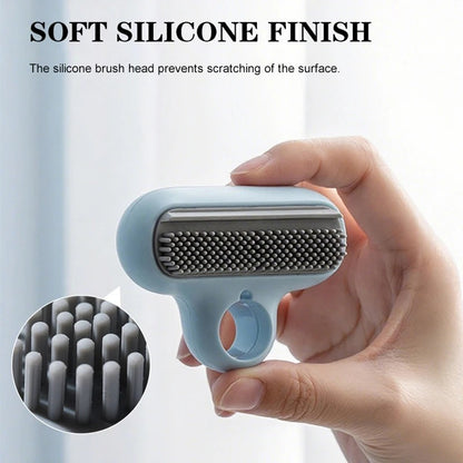 T-Shaped Mirror Cleaner Holder Hook 2 Pcs