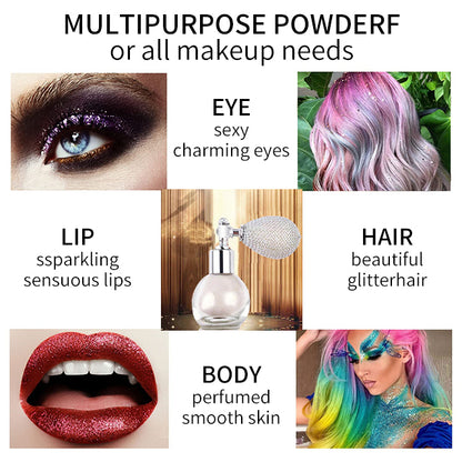 Long-lasting Highlighter Glitter Powder Diamond Body Shimmer
