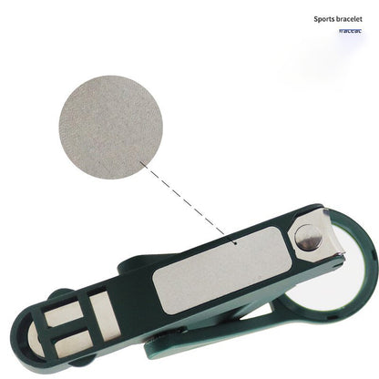Magnifying Glass Nail Clippers Nail Clippers Elderly and Children Multifunctional Large Opening Pliers Nail Cutter