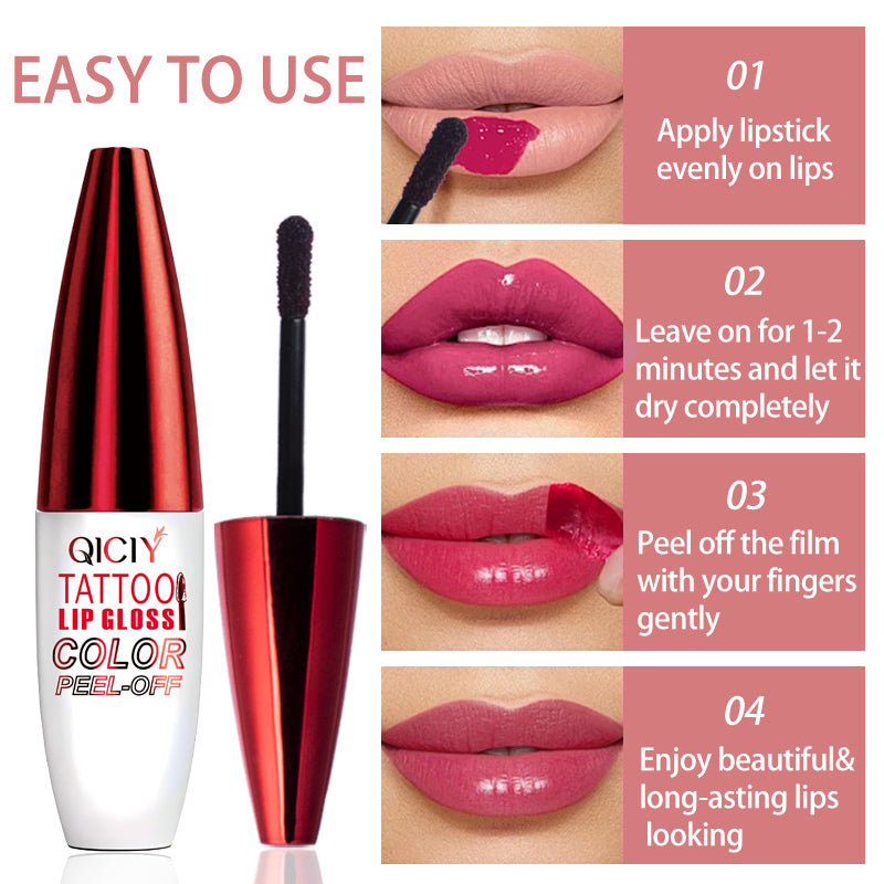 Waterproof Long-lasting Peeling off Matte Lip Stain