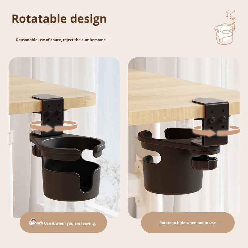 Desk Adjustable Plastic Cup Holder